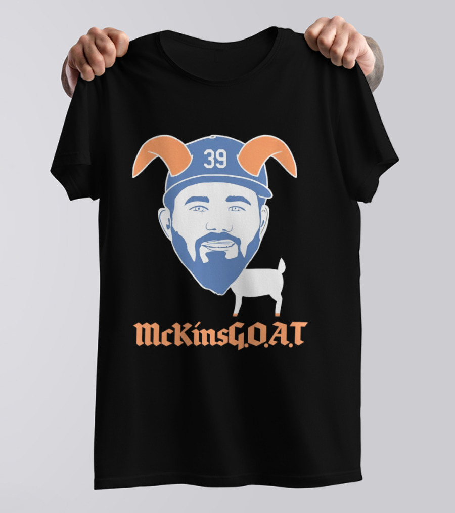 Zach McKinstry McKinsGOAT 39 Detroit Tigers T-Shirt