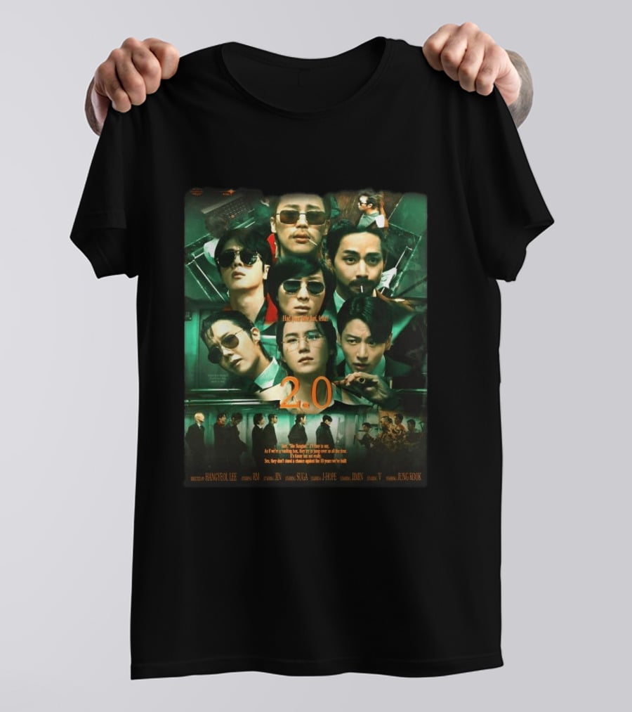 BTS Arirang Album Had Your Little Fun Fella 2.0 Movie T-Shirt