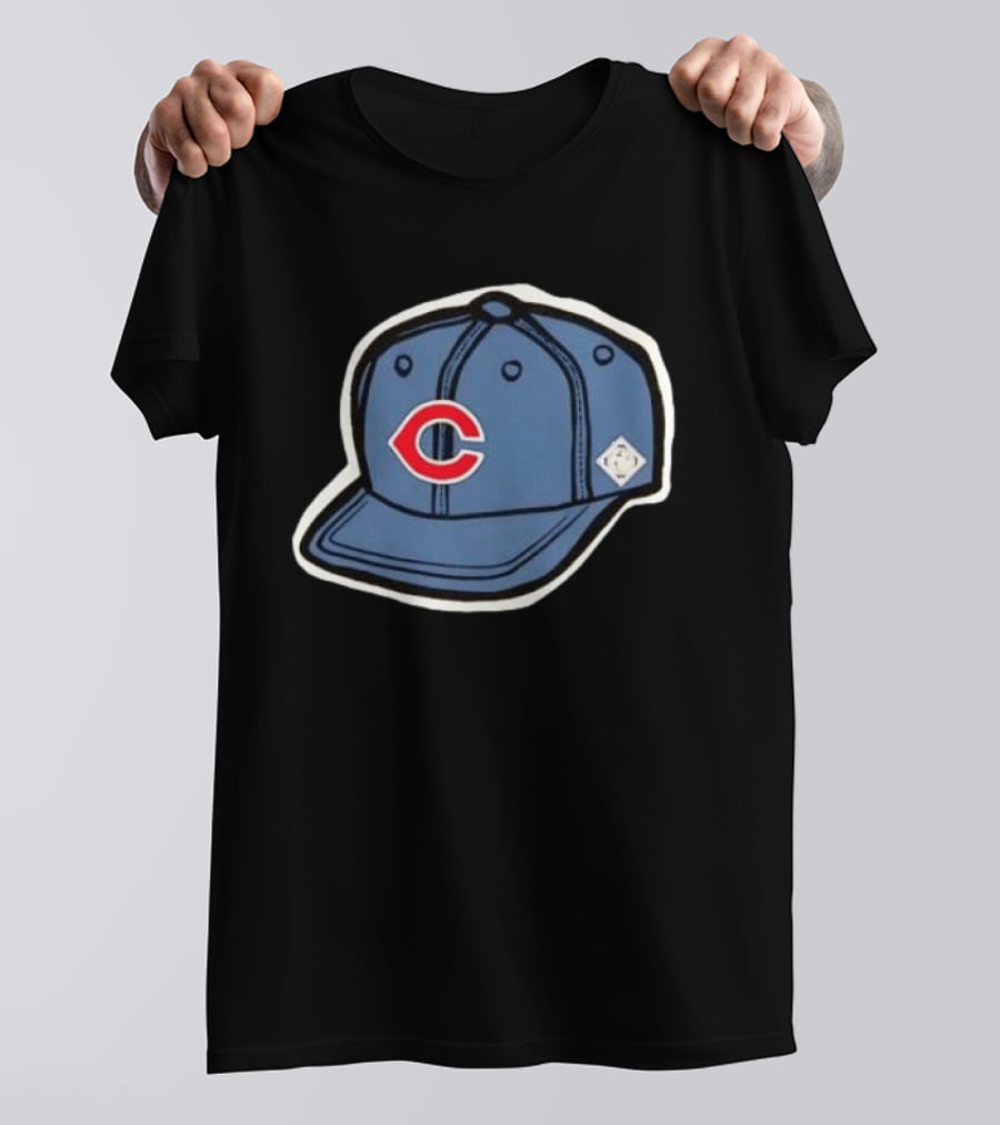 Chicago Cubs Cincinnati Tigers Negro League Cap With C Emblem Blue Hat T-Shirt