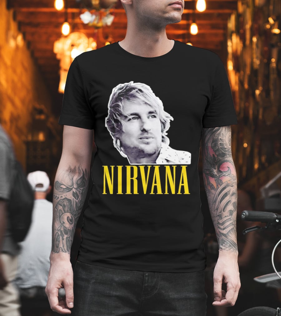 Nirvana Owen Wilson Mashup T-Shirt