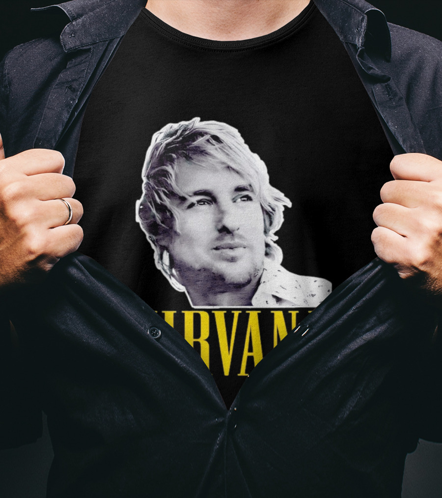 Nirvana Owen Wilson Mashup T-Shirt