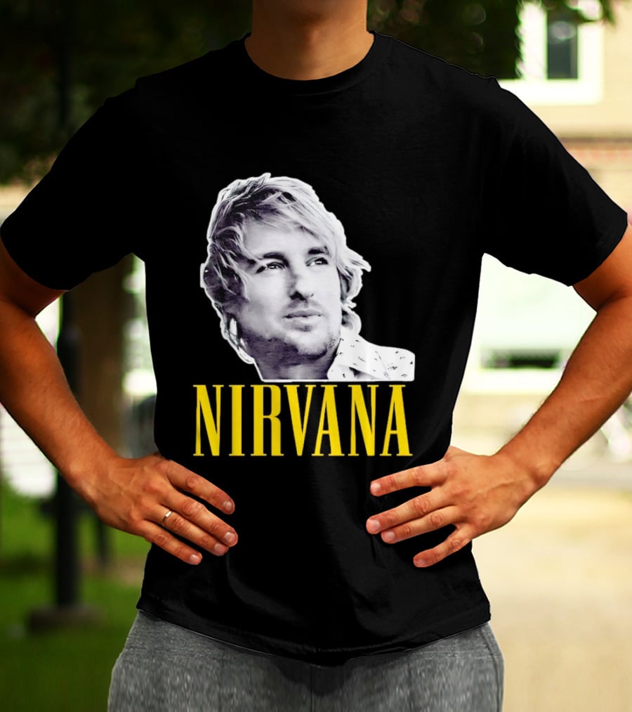 Nirvana Owen Wilson Mashup T-Shirt