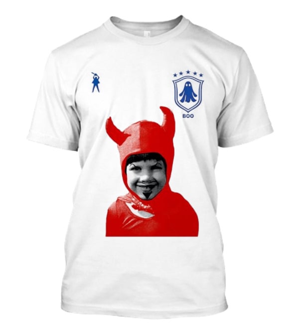 Seleção Diabo Problem Child Red Devil Costume T-Shirt