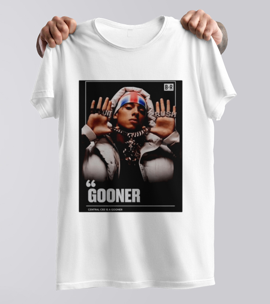 Central Cee Gooner Can't Rush Greatness T-Shirt