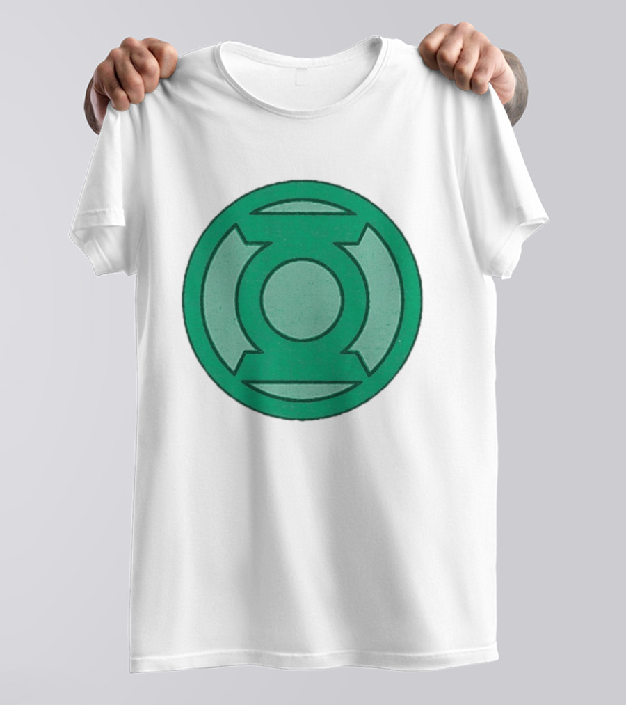 Green Lantern Corps Symbol Comics Hand Me Down T-Shirt