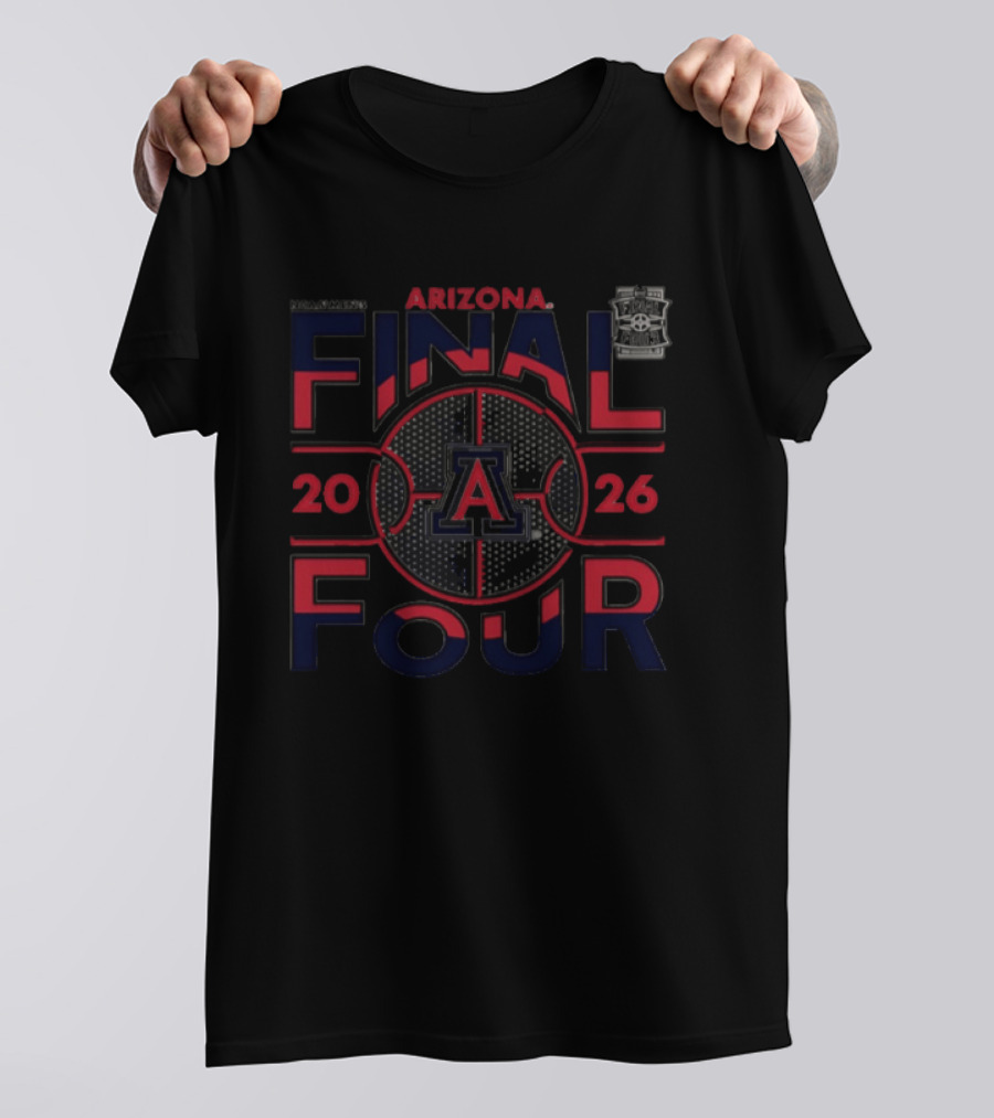 Arizona Wildcats Final Four 2026 NCAA Basketball Indianapolis T-Shirt