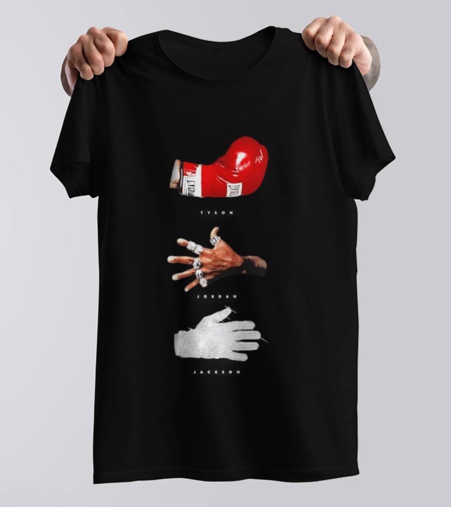 Michael Tyson Jordan Jackson Glove And Rings T-Shirt
