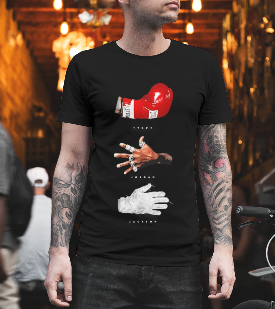 Michael Tyson Jordan Jackson Glove And Rings T-Shirt
