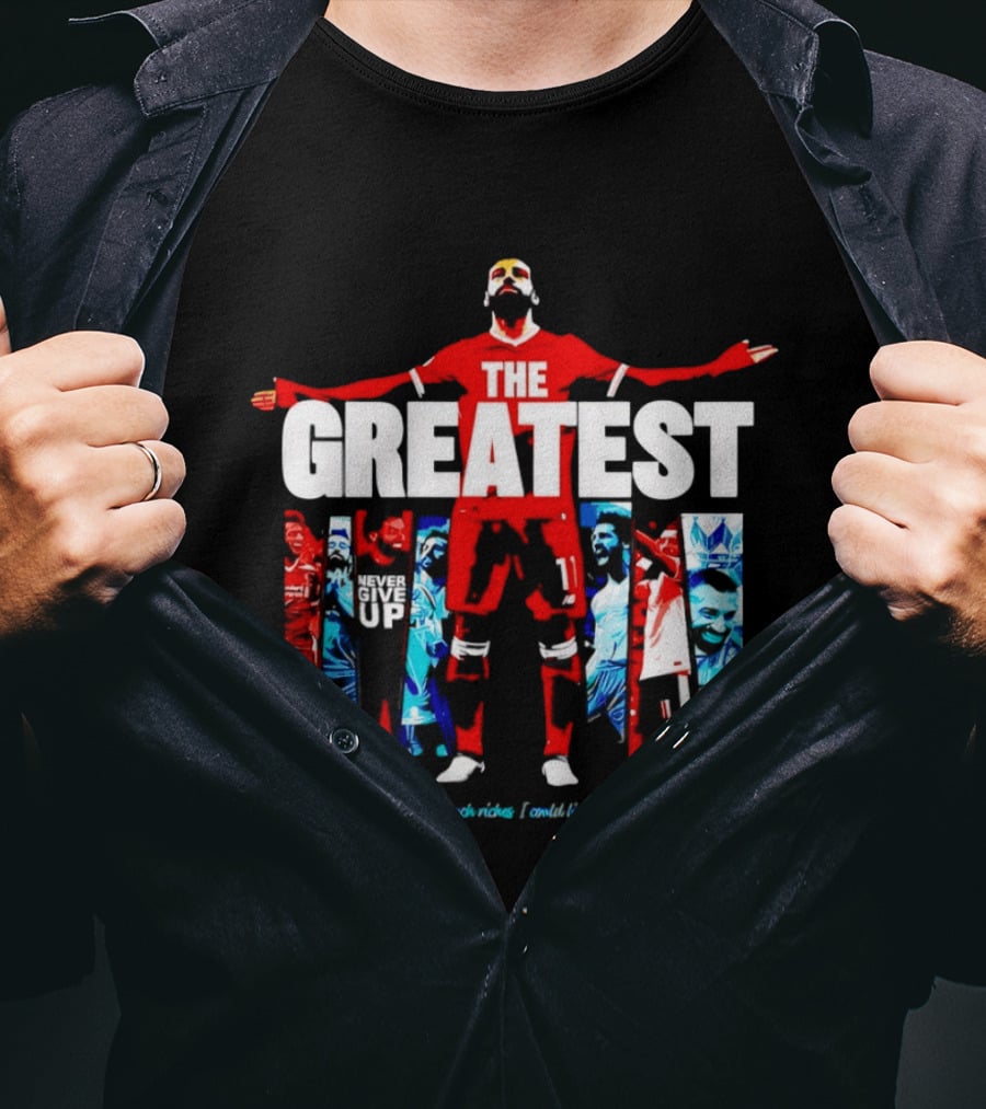 Mohamed Salah The Greatest Liverpool Football Icon Riches T-Shirt