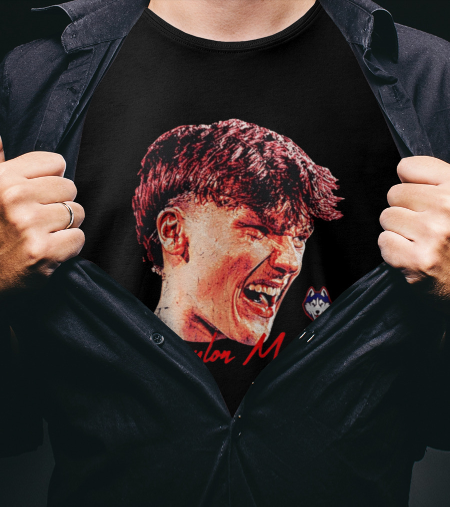 Braylon Mullins UConn Huskies Basketball NCAA Gameface T-Shirt