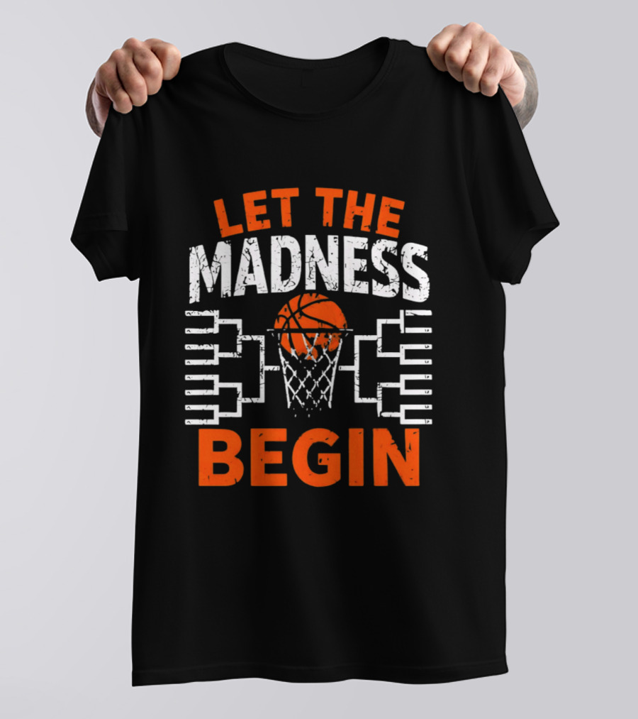 Illini Basketball Let The Madness Begin Final Four 2026 T-Shirt
