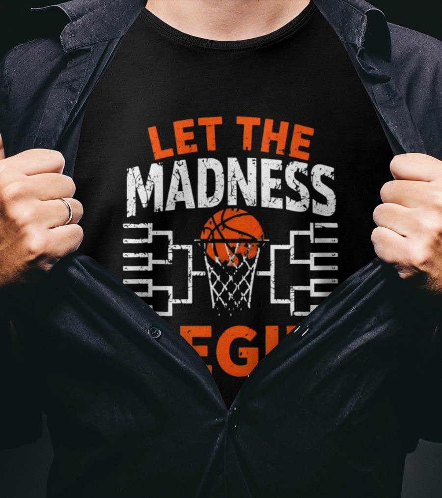 Illini Basketball Let The Madness Begin Final Four 2026 T-Shirt