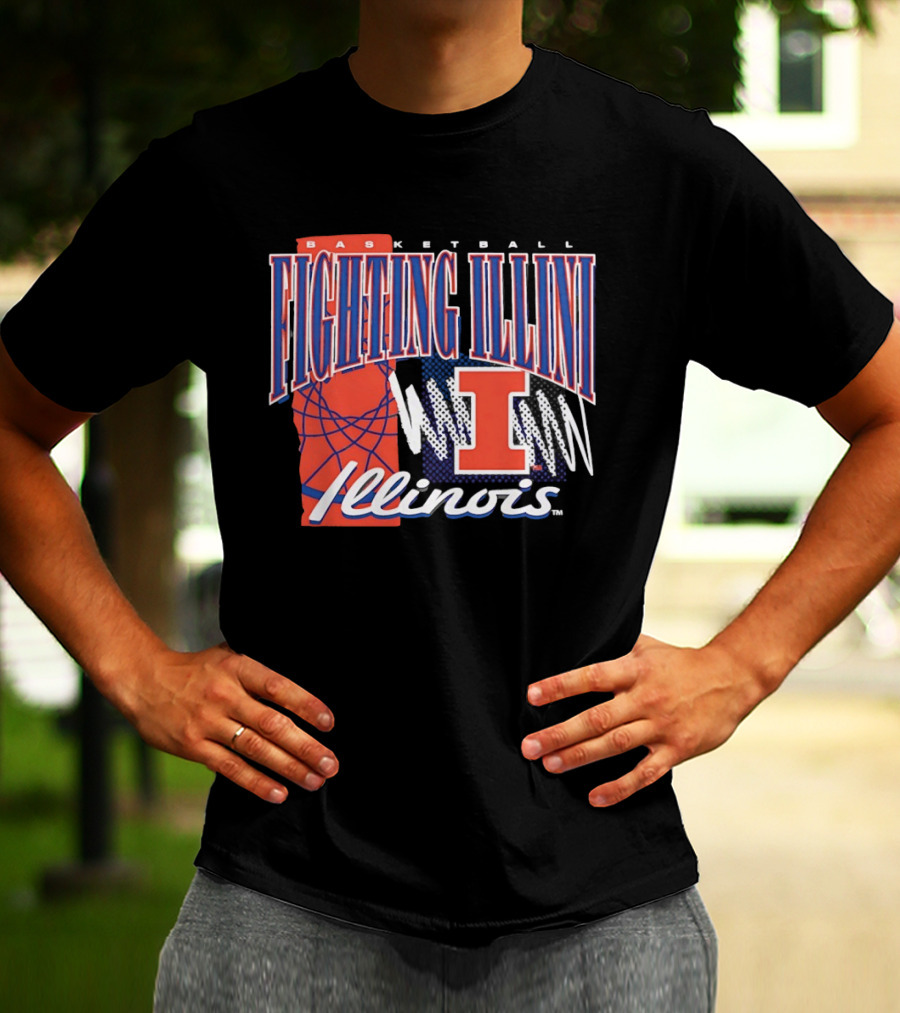 Illinois Fighting Illini Basketball T-Shirt
