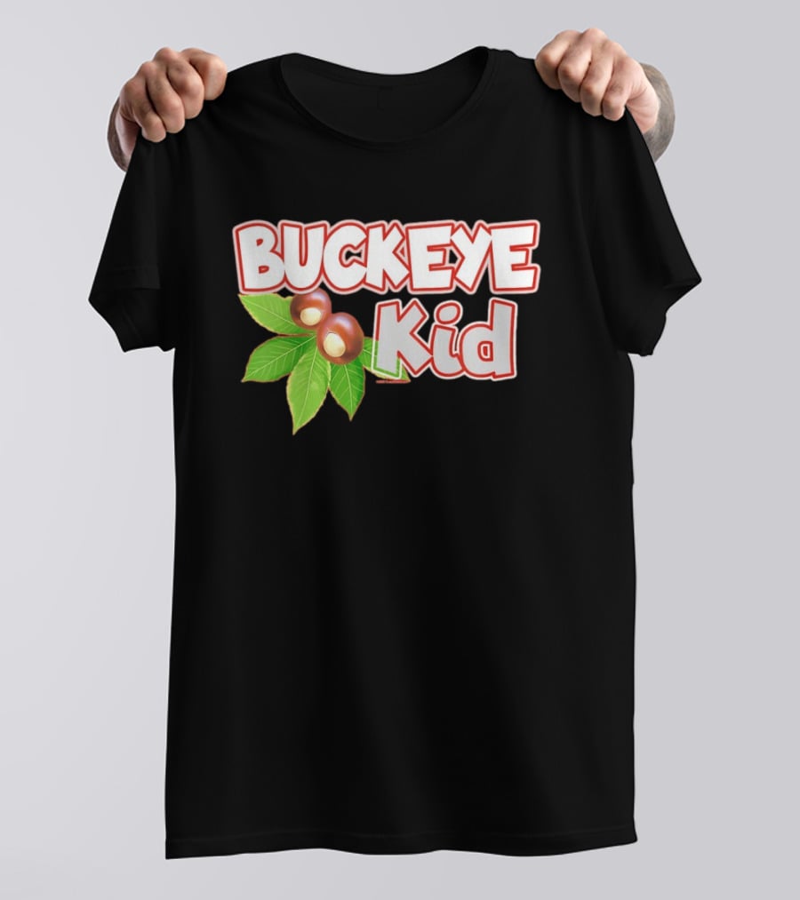 Buckeye Kid Ohio Tree Nut Leaf Home T-Shirt