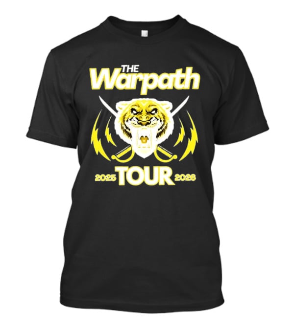 Buffalo Hockey The Warpath 2025 2026 Tour Lion T-Shirt