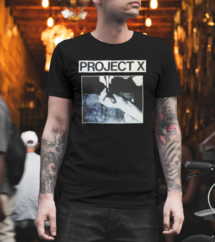 Project X Straight Edge Hardcore Revenge Image T-Shirt