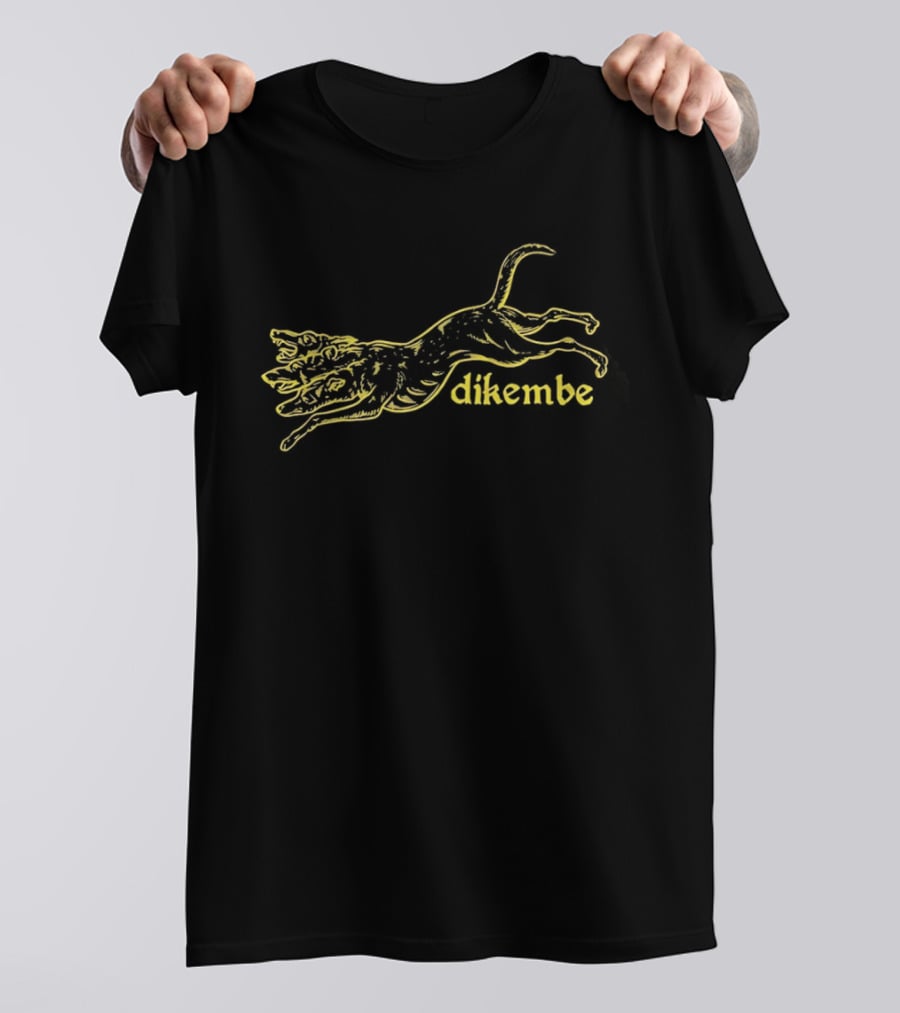 Dikembe Dog Yellow Jumping T-Shirt