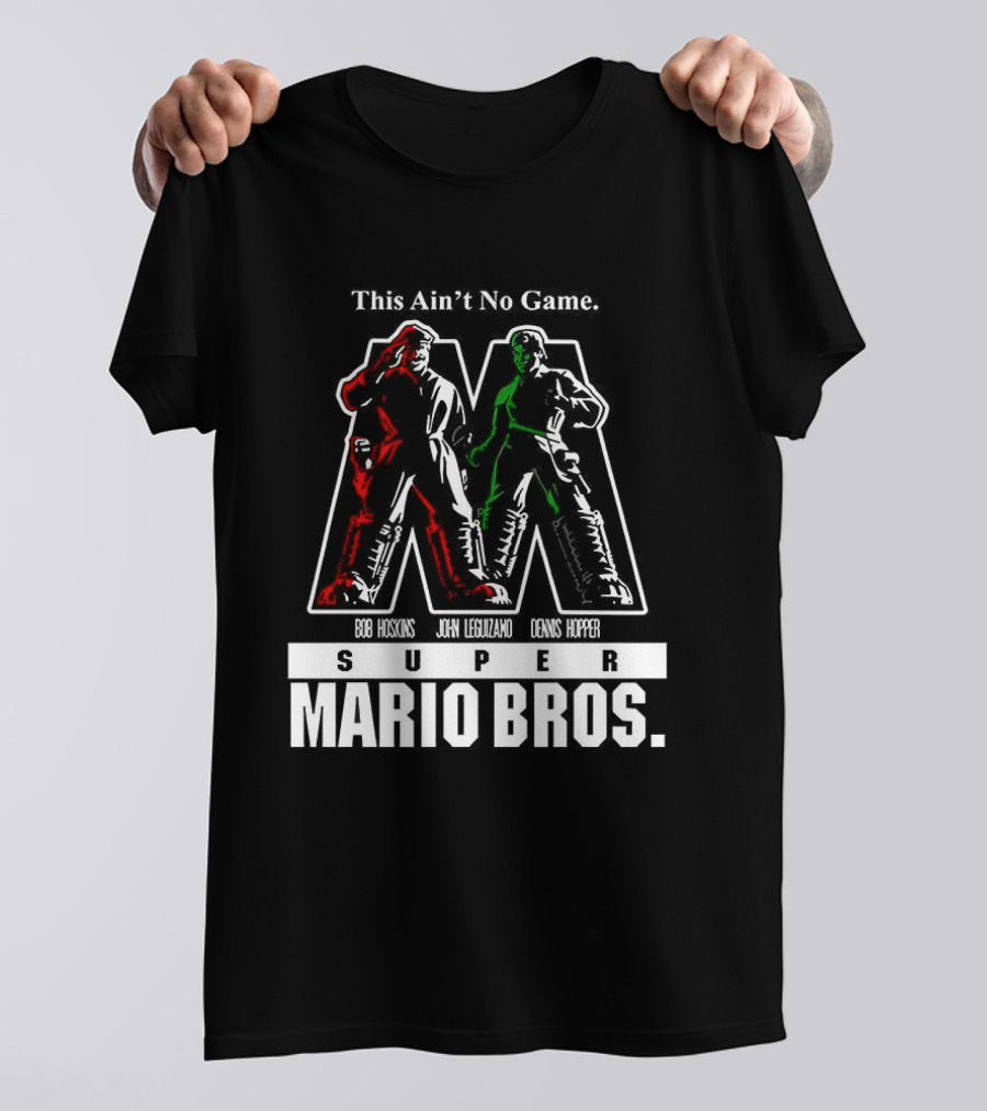 Super Mario Bros Trust The Fungus Ain't No Game T-Shirt