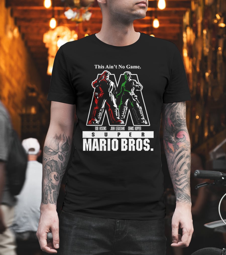 Super Mario Bros Trust The Fungus Ain't No Game T-Shirt