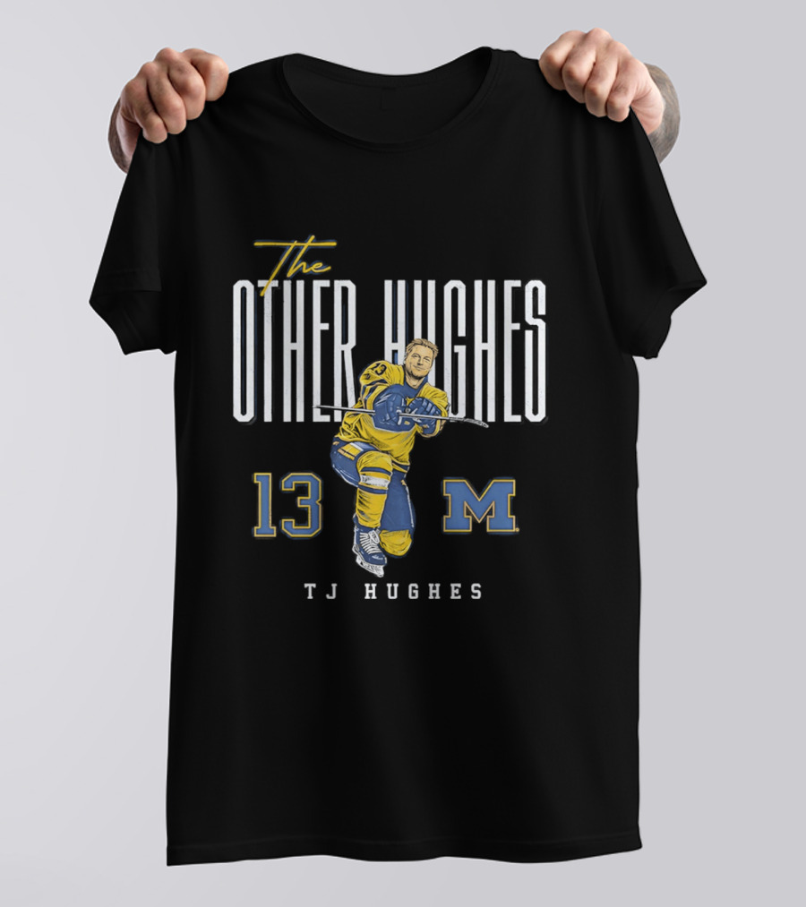 The Other Hughes 13 Michigan Wolverines TJ Hughes T-Shirt