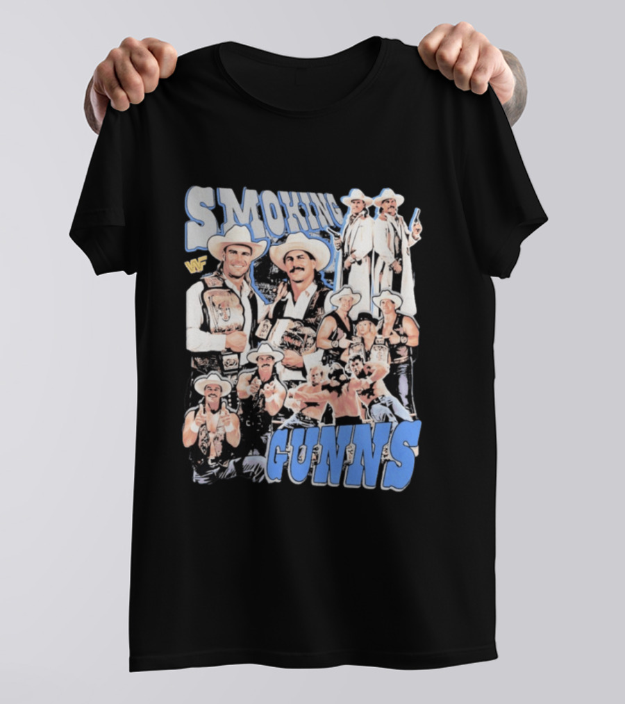 Smoking Gunns WWF Championship Tag Team Cowboys T-Shirt