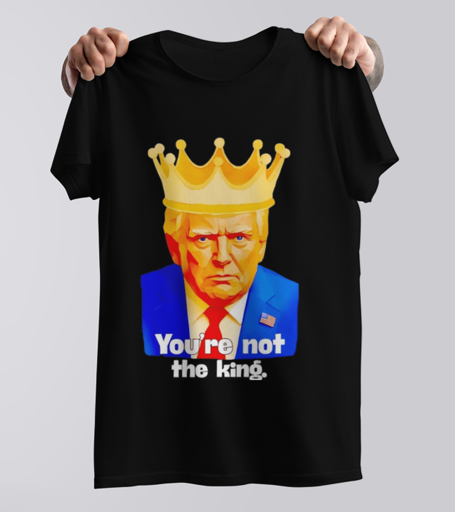 You're Not The King Crown Satire T-Shirt