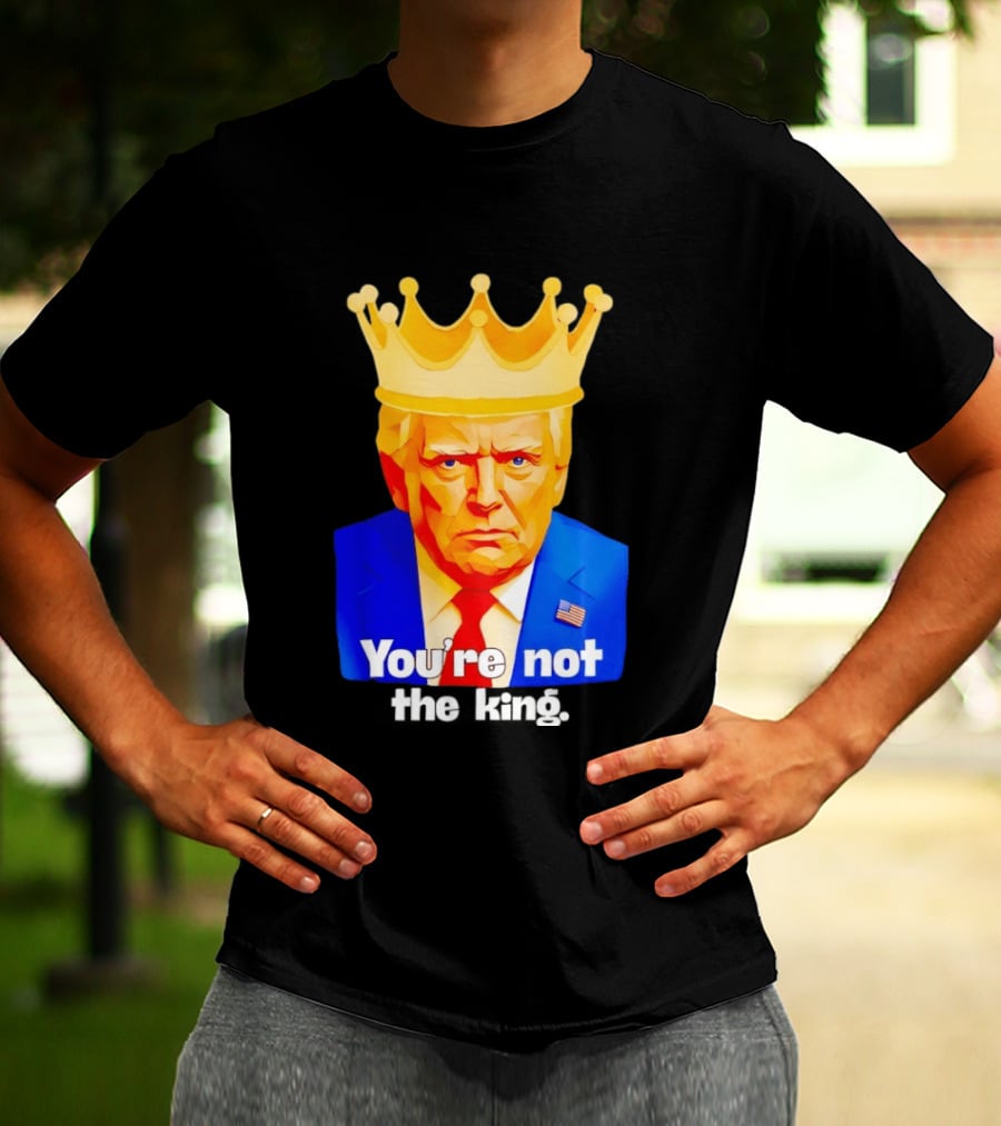 You're Not The King Crown Satire T-Shirt