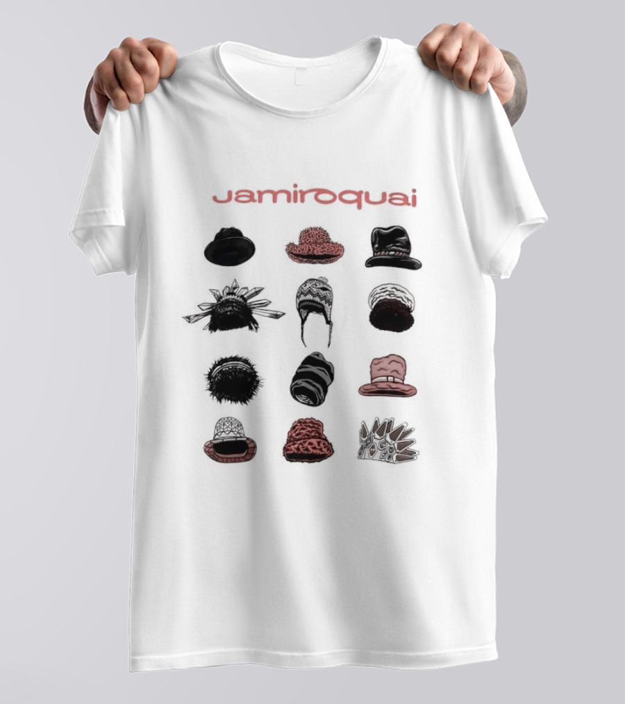 Jamiroquai Hat Collection Variety Styles T-Shirt