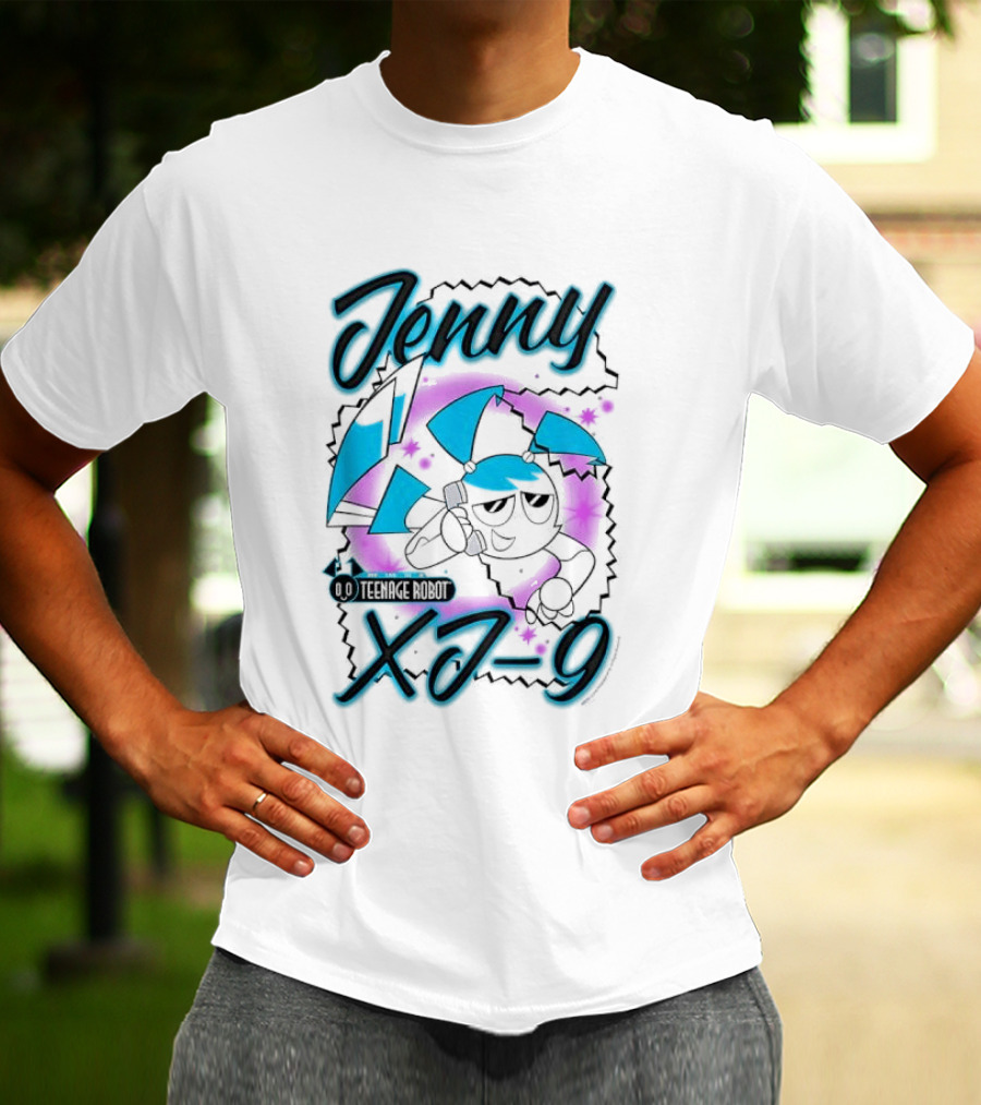 Jenny XJ 9 My Life As A Teenage Robot Airbrush T-Shirt
