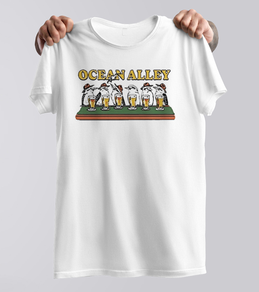 Ocean Alley 2026 Aus Nz Tour Burras Beer Hat Cowboys T-Shirt