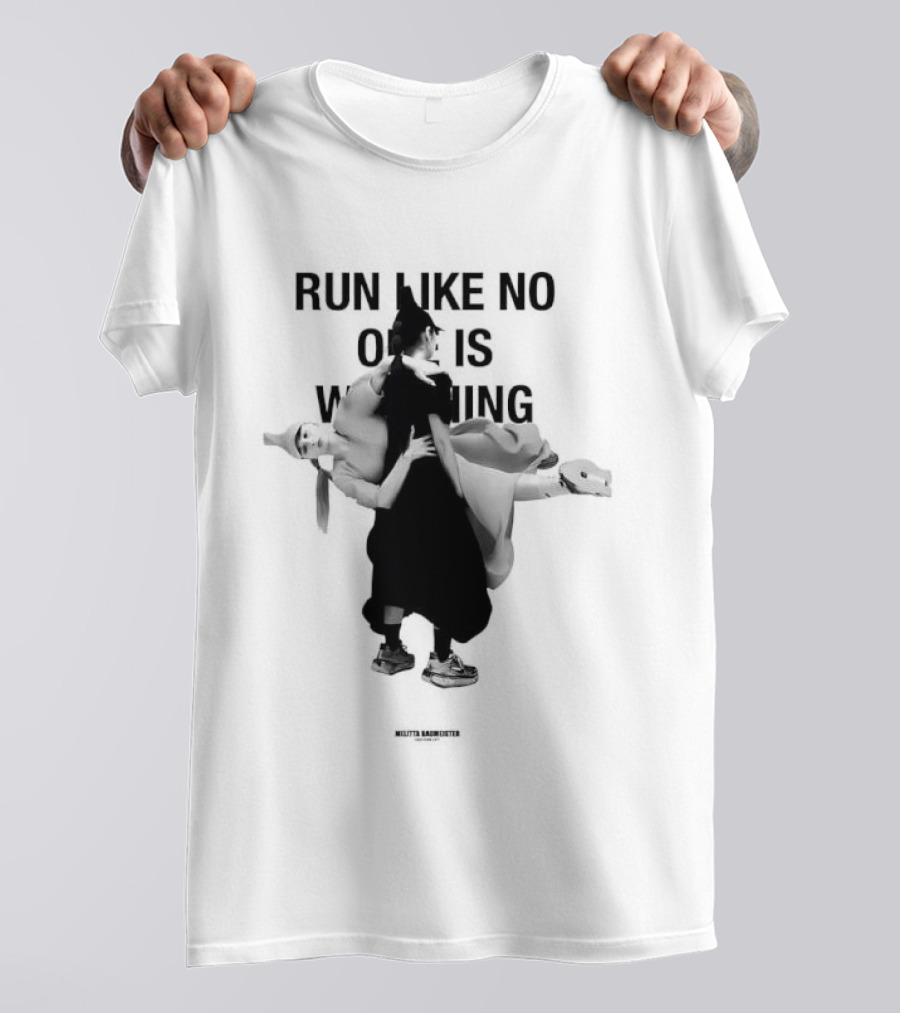 Run Like No One Is Ing Kung Fu Panda Po T-Shirt