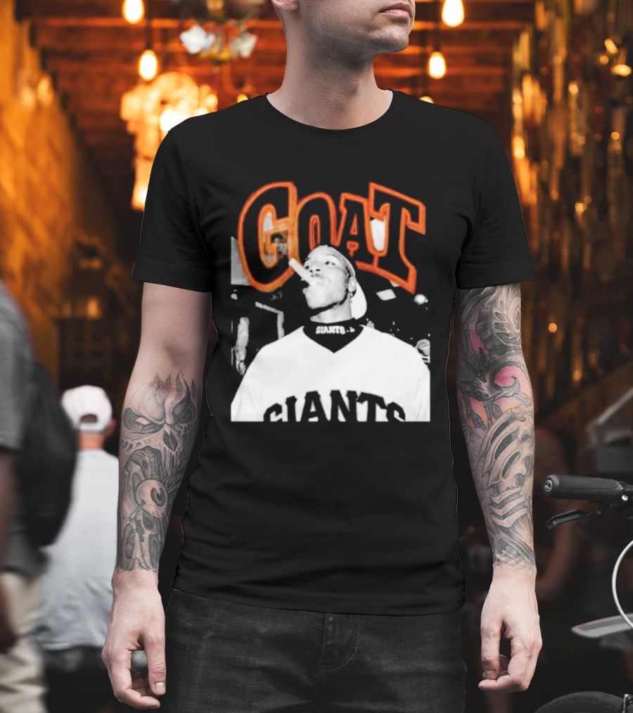 GOAT Barry Bonds San Francisco Giants T-Shirt