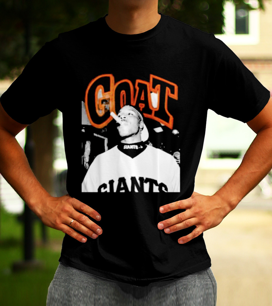 GOAT Barry Bonds San Francisco Giants T-Shirt