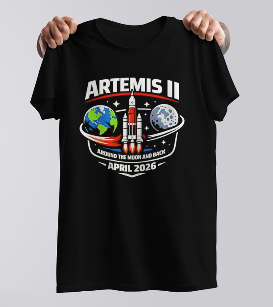Artemis II NASA Moon Mission April 2026 T-Shirt
