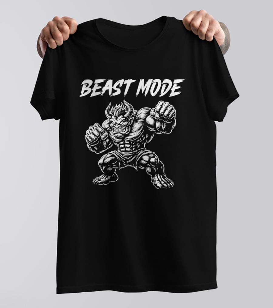 Beast Mode Muscle Devil Power Charge T-Shirt