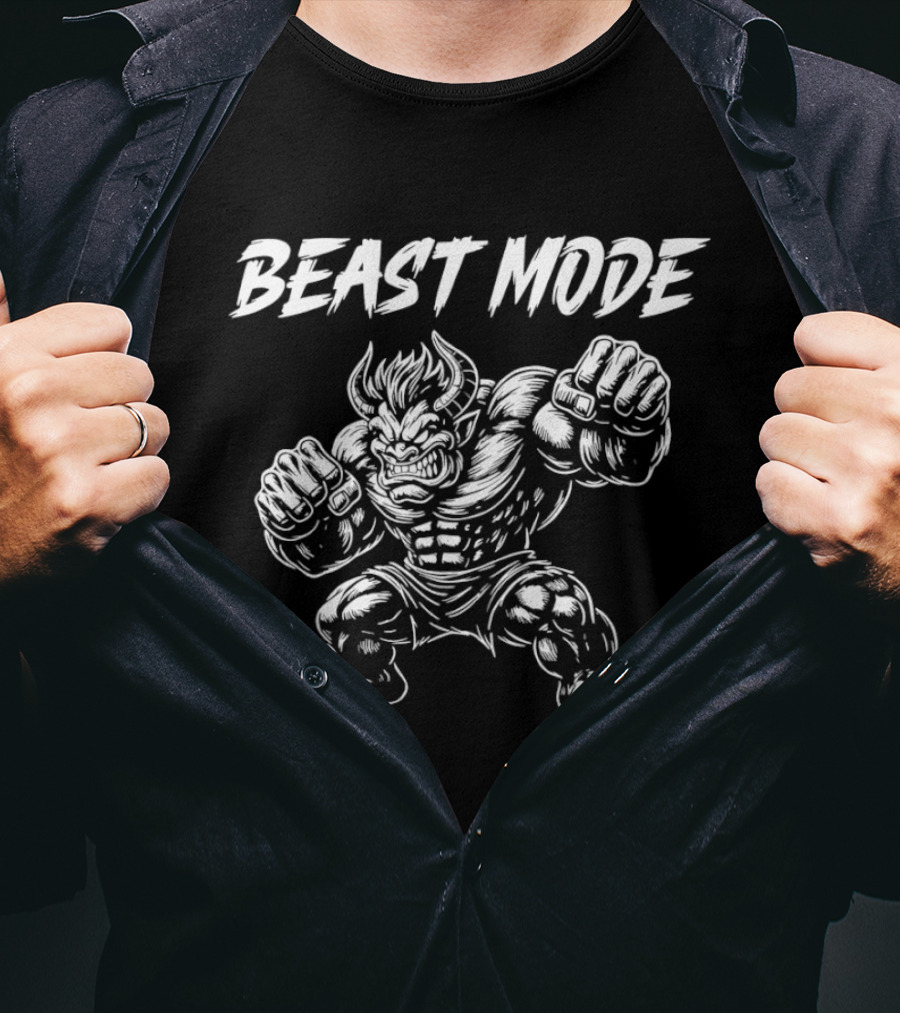 Beast Mode Muscle Devil Power Charge T-Shirt