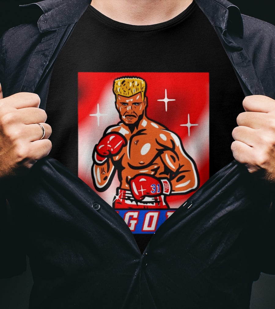 Igor Drago I Must Break You New York Rangers Boxing T-Shirt