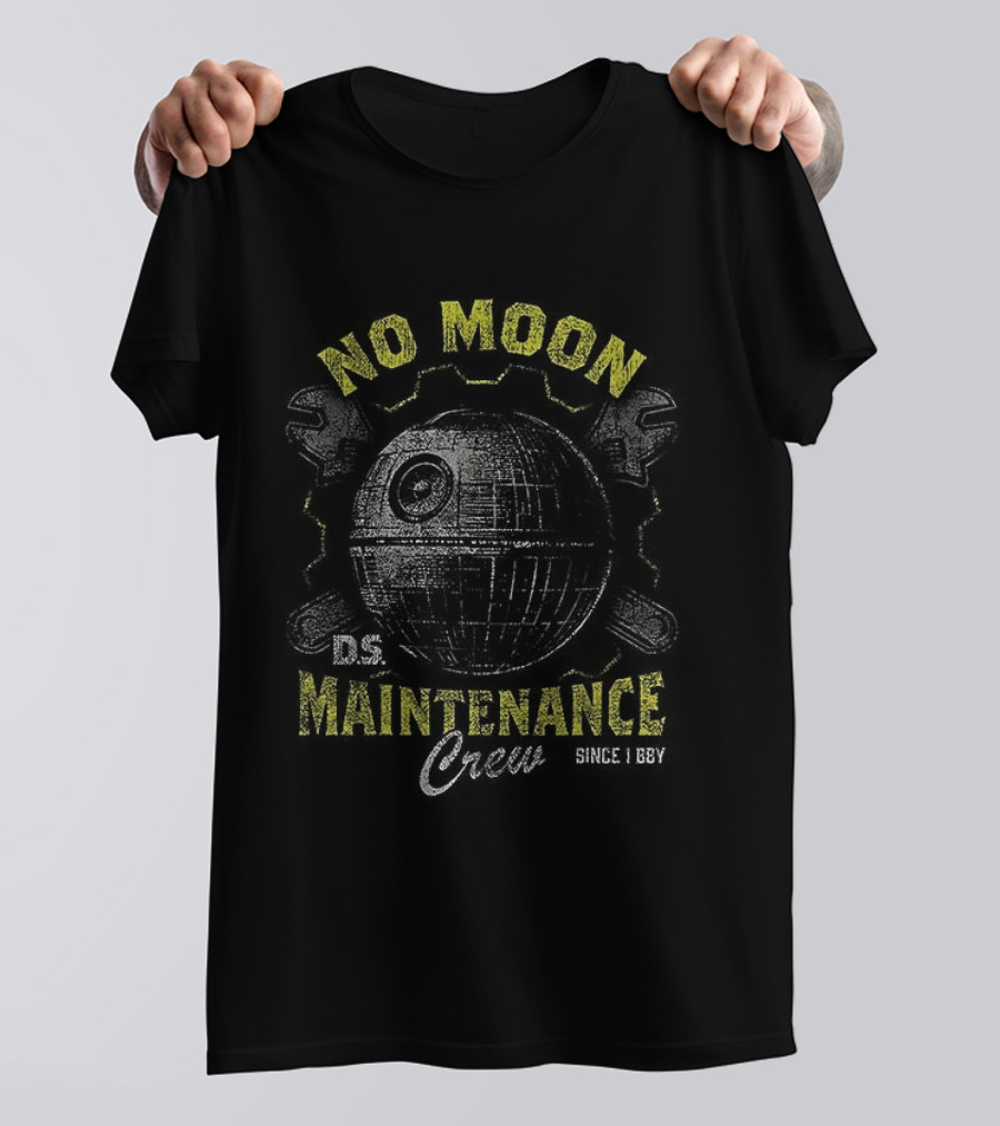 No Moon Maintenance Crew T-Shirt