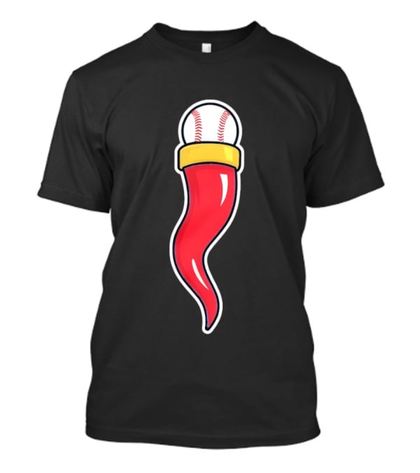 Cornicello Baseball Charm World T-Shirt