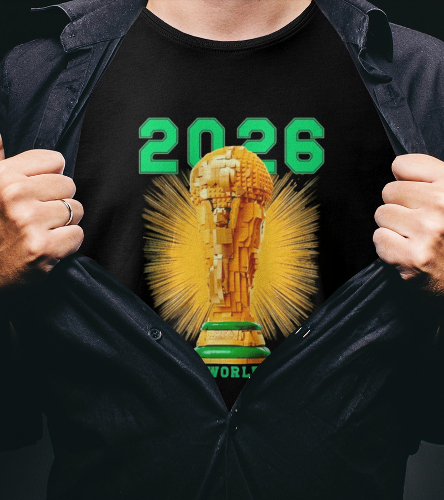 2026 FIFA World Cup Lego Trophy T-Shirt