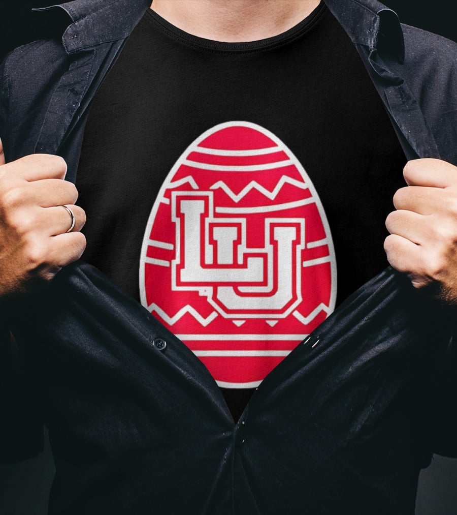 Liberty Union LU Easter Egg Red And White T-Shirt