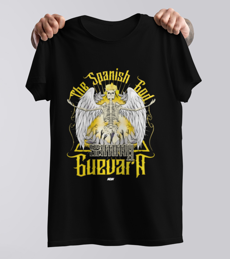 The Spanish God Sammy Guevara Wings And Crown Ascendant T-Shirt