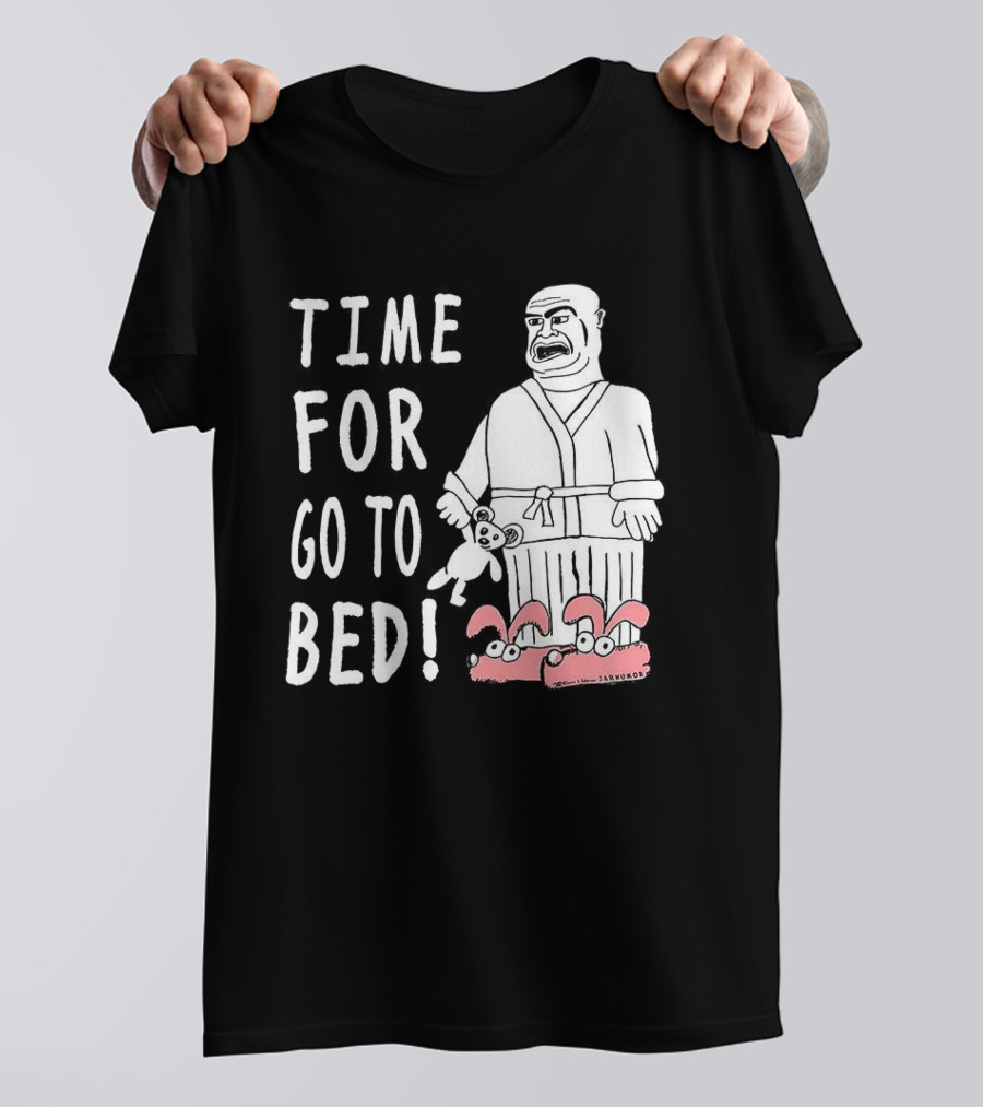 TIME FOR GO TO BED Pajamas And Slippers T-Shirt