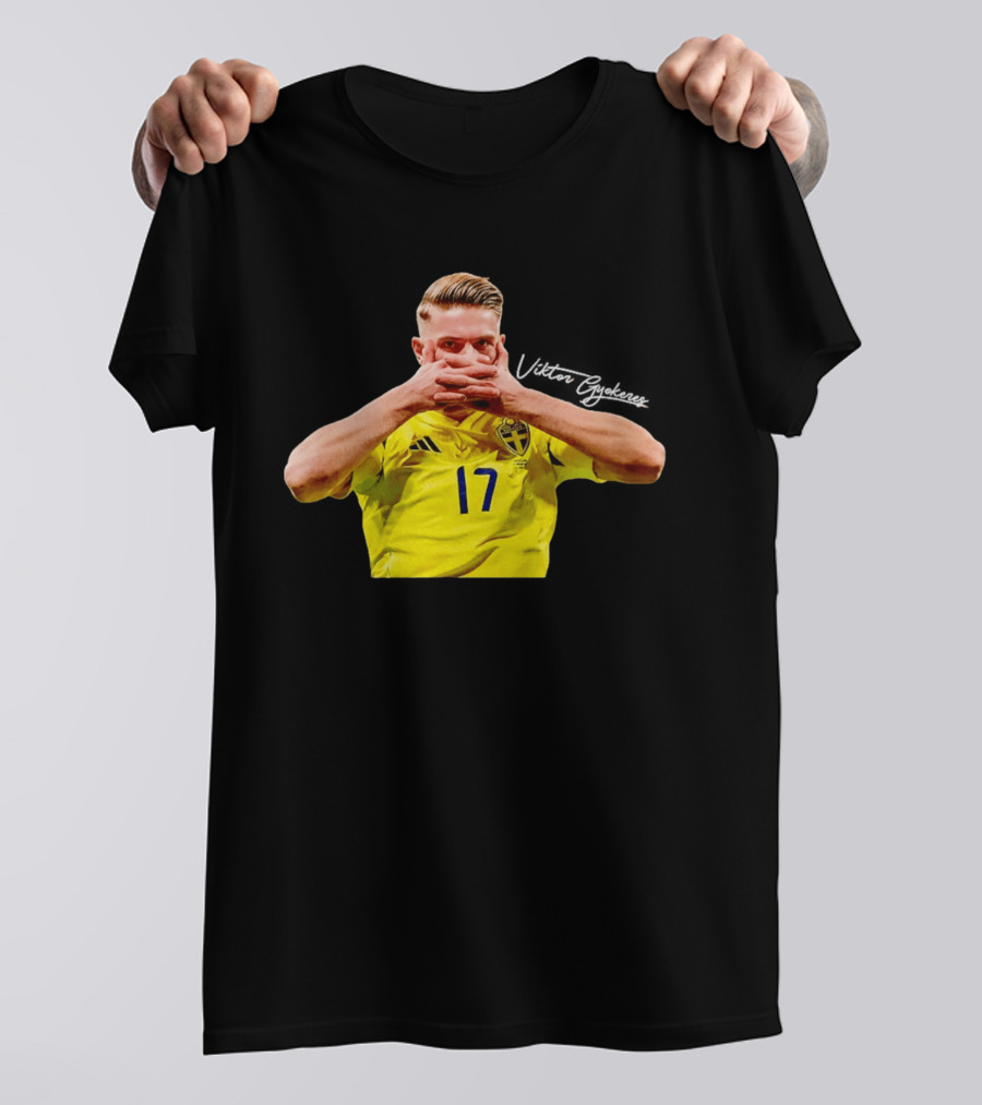 Viktor Gyokeres Sweden Soccer Jersey 17 T-Shirt