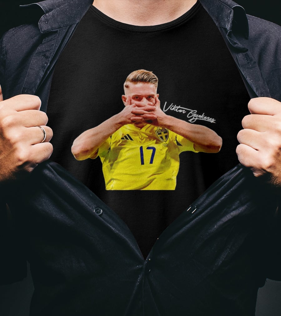 Viktor Gyokeres Sweden Soccer Jersey 17 T-Shirt