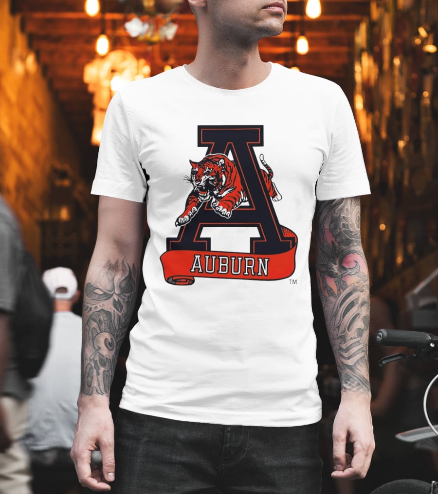 Auburn Tigers Auburn University Basketball NBA Team Spirit Tiger T-Shirt