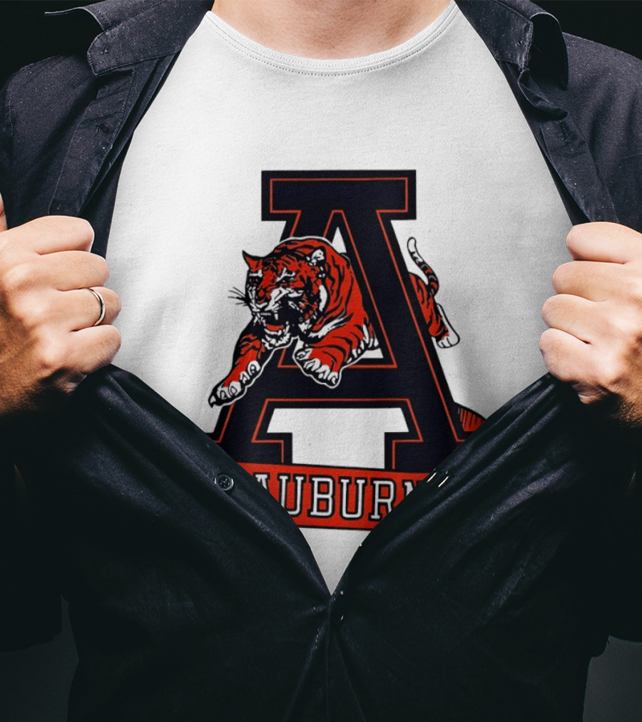 Auburn Tigers Auburn University Basketball NBA Team Spirit Tiger T-Shirt