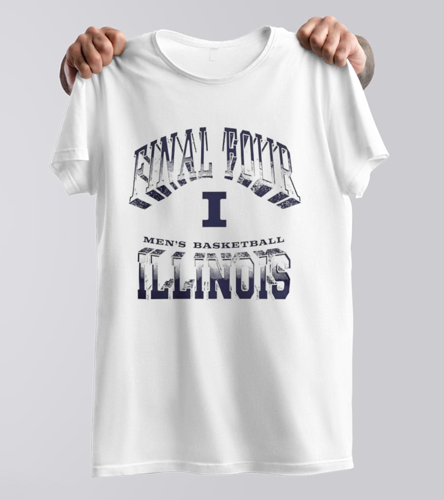 Illinois Fighting Illini Final Four NCAA Men's Basketball 2026 Highlight T-Shirt