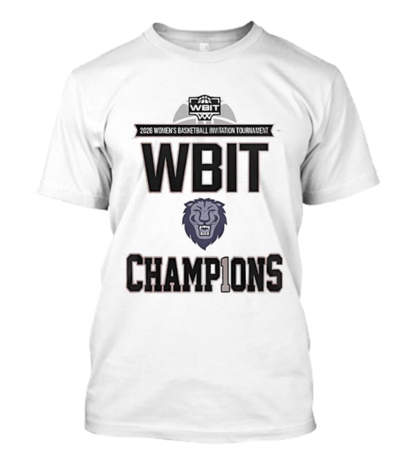 Columbia Lions WBIT Champions 2026 Women's Basketball Invitation Tournament T-Shirt