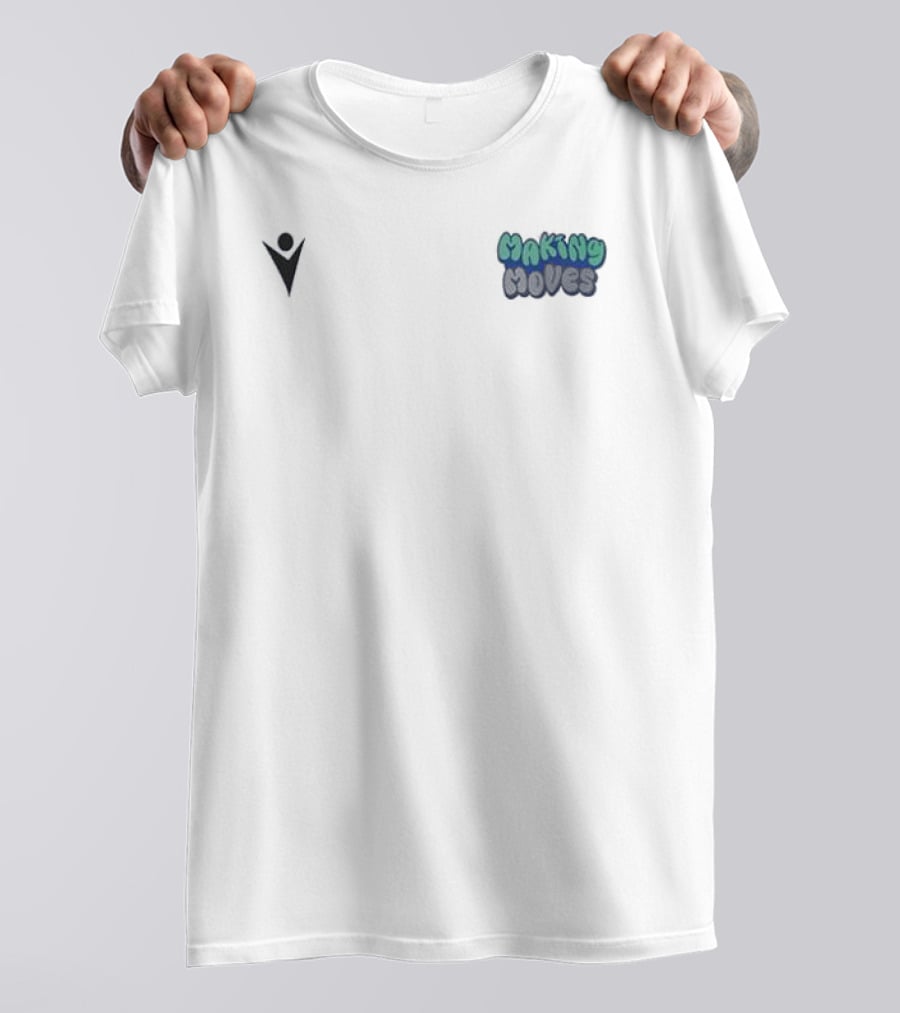 Scottish Rugby Macron Making Moves 2 Sides T-Shirt